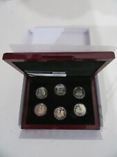 Proof Set Luxemburg 2019 - 2020 - 2021 : 6 X 2 Euro Commemorative