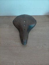 ancienne Selle  de vélo Henri  Gauthier cuir   occasion 