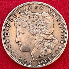 UN DOLLAR 1921 MORGAN ARGENT ÉTATS UNIS (175)