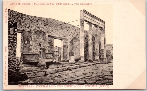 Italie pompei carte postale - italie,