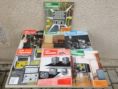 Lot anciens magazines - 7,