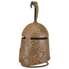 Casque de chevalier avec