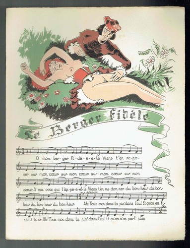 Curiosa partition chanson - curiosa,
