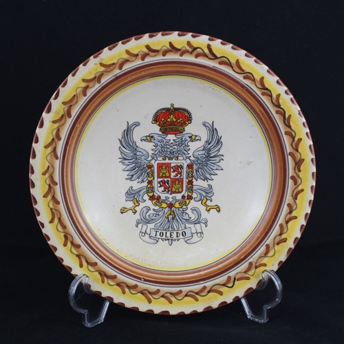 Assiette tolède bouclier - assiette,