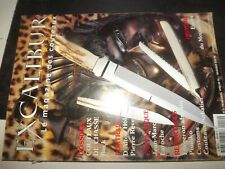 ** Revue Excalibur n°2 Couteaux de chasse BUCK / Epées du Moyen Âge 