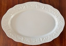 PLAT OVALE L 41 cm PORCELAINE