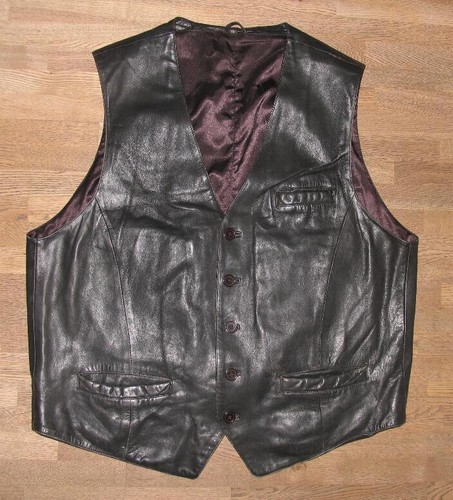 Neal gilet en cuir pour - neal,