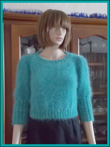 Pull femme angora modèle - femme,