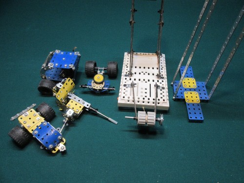 1990 meccano set metal kit - 1990's,