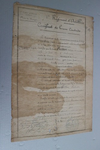 Ancien diplome brevet