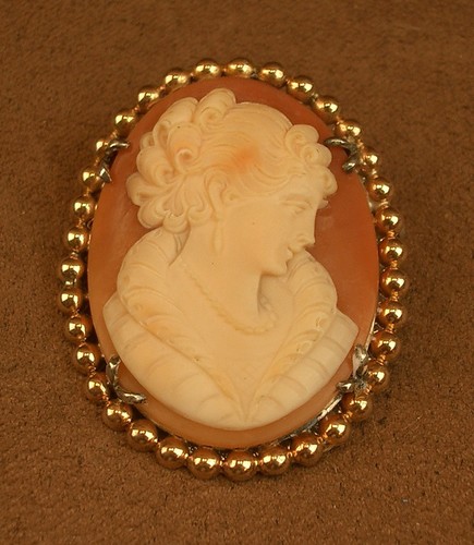 Broche ancienne camée - broche, ancienne,