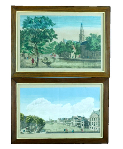 Ancienne gravure vue optique - gravure,