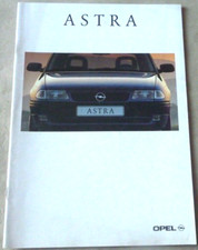 1995 OPEL ASTRA GSI CABRIOLET Catalogue Brochure Prospekt Folder Dépliant French