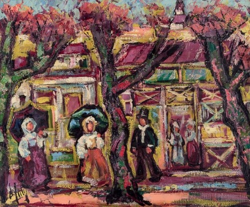 Henry maurice anty - henry, huile