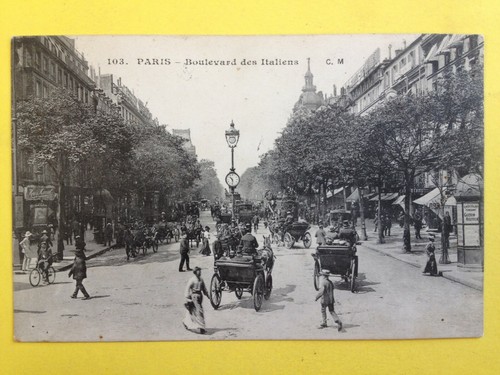 Cpa paris transport - paris,
