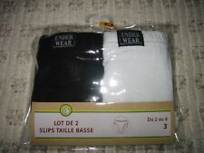 Lot de 2 slips taille 3   NEUFS
