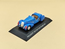 1/43 Peugeot 302 Darl'Mat Coupé Bleu 1937 Norev