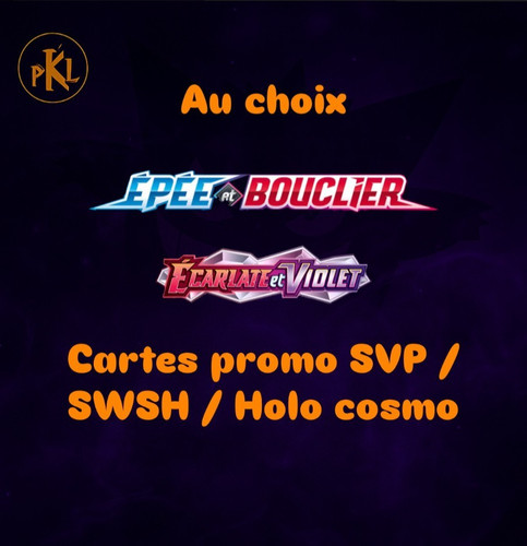 Cartes promo pokémon choix - pokémon,