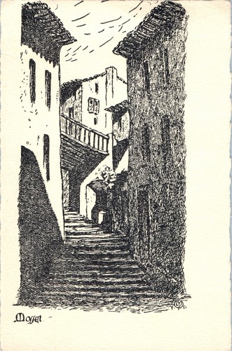 Carte gravure octave - carte,