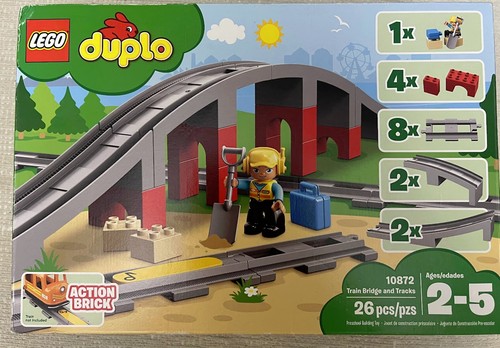 Lego duplo train - train, bridge