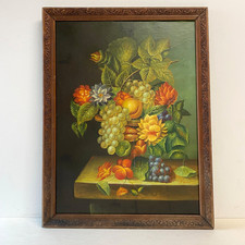 Tableau Ancien HST Marouflée