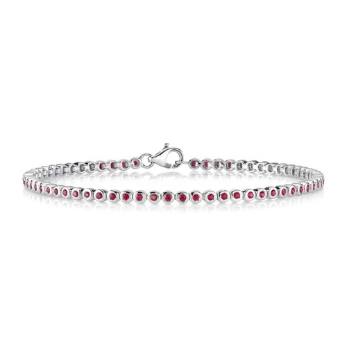 14k blanc rubis - or,