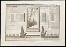 1844 - Gravure ancienne de la