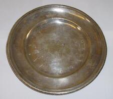 Ancienne assiette en métal