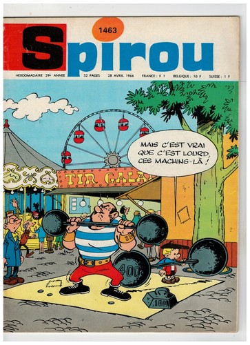 Spirou 1463 gaston - spirou,