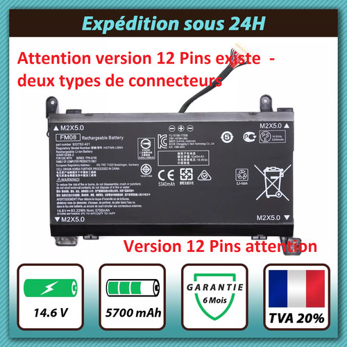Batterie pour omen - batterie, hp