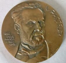 Médaille bronze Louis Pasteur Laboratoire Ces Temps de l'avenir