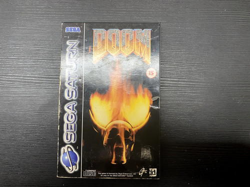 Doom sega saturn sans notice - doom,