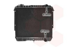 VAN WEZEL Radiateur du moteur