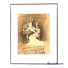 Framed Matted Original Vintage