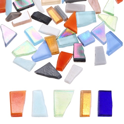Mosaïque verre irrégulière