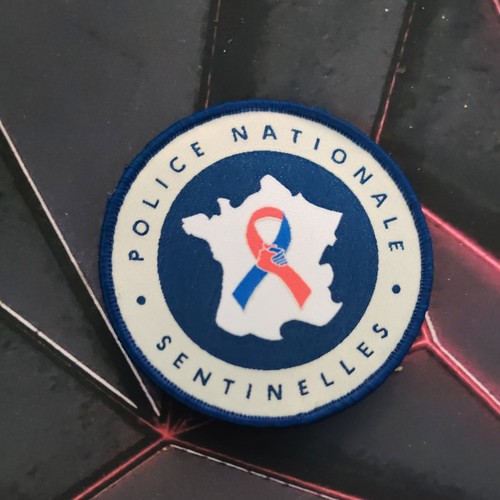 Police nationale badge - police,