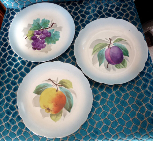 Anciennes assiettes dessert - 3,