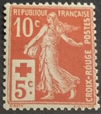 Timbre 1914 Semeuse Au Profit