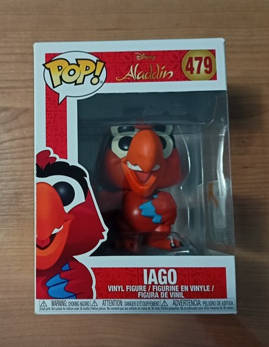 Funko pop aladdin - aladdin, iago