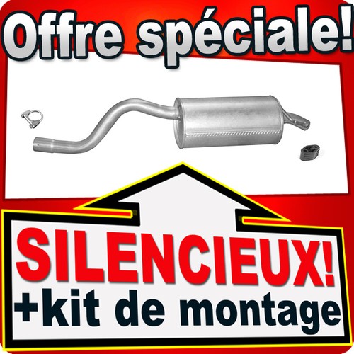 Silencieux arriere pour - arriere,