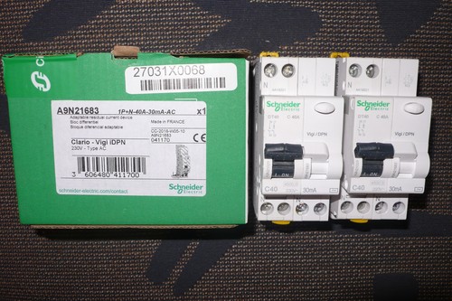 Disjoncteur differentiel 40a - differentiel,