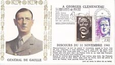 Enveloppe Philatélique 1991 Général de Gaulle Discours du 11 Novembre 1941