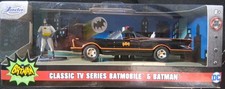 Jada Toys Batman et sa Batmobile de la série TV de 1966 1/32 Neuf/ BNIB
