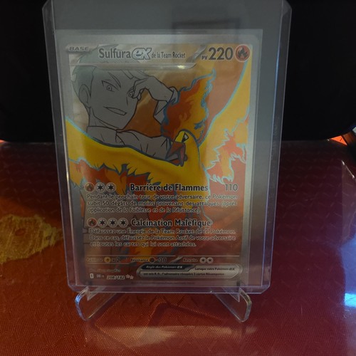 Carte pokémon sulfura - pokémon, fa