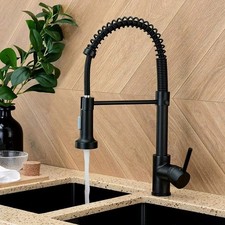 Robinet Cuisine Noir Mat