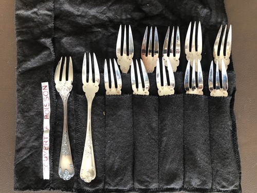 Fourchettes poisson en - 12, à