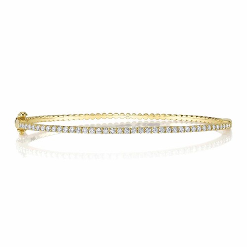 14k jaune diamant bracelet - or,