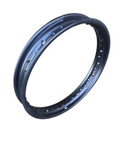 Jante En Acier 17 Pouces 36 Rayons 1.85x17" Noir Dirt Pit Bike