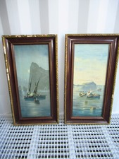 PAIRE D'ANCIENS TABLEAUX