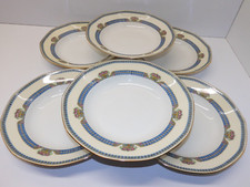 *6  ASSIETTES 1/2 CREUSES